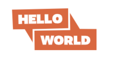 hello world logo hubs
